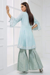 Sadia Aamir - Light Blue Ice Flow - SA-LP06